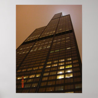 Póster Chicago Sears Tower