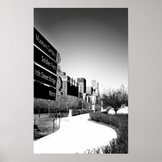 Póster Chicago This Way Poster / Wall Art