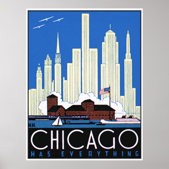 Póster Chicago tiene todo (Frente)
