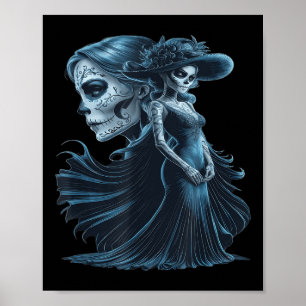 Póster Chicano Chicana La Raza Barrio Tattoo Muerte _3