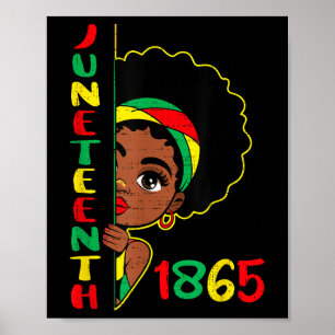 Póster Chicas 19 de junio de 1865 Libertad para África 19