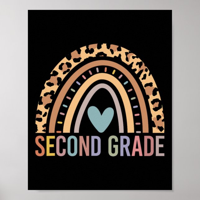 Póster Chicas Arcoiris de Segundo Grado Profesor Equipo 2 (Frente)