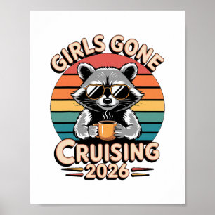 Póster Chicas Crucero 2026 Vacaciones Viaje Crucero Racc