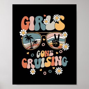 Póster Chicas Crucero Soltero Crucero Hawaii Verano V
