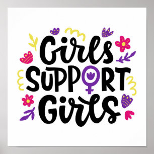 Póster Chicas de apoyo de Chicas