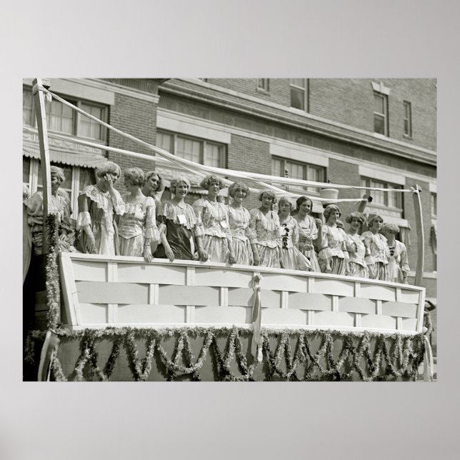 Póster Chicas de Apple Blossom, 1925 (Frente)
