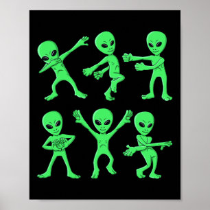 Póster Chicas de danza de extranjeros niños Hal