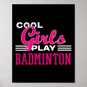 Póster Chicas de Guay tocan Badminton 1