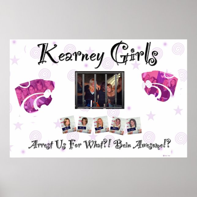 Póster Chicas de Kearney (Frente)