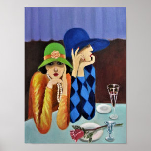 Póster Chicas de la noche a la mañana