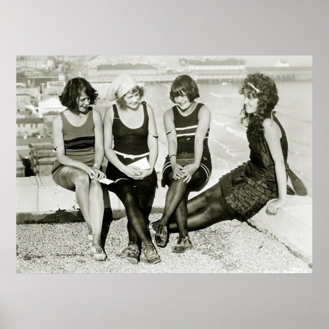 Póster Chicas de los años 20 (Frente)