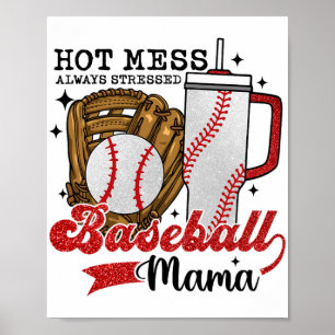Póster Chicas del Día de la Madre Mamá Deportiva Mujeres