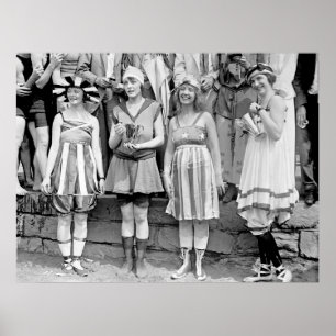 Póster Chicas del trofeo: 1919