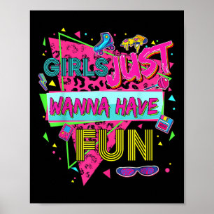 Póster Chicas Divertidas Solo Quieren Divertirse Impresio