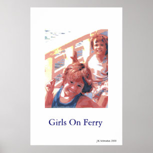 Póster Chicas En Ferry