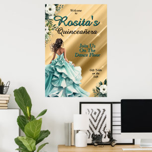Póster Chicas españoles Quinceanera