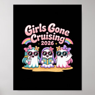 Póster Chicas Fantasmas Divertidas y Lindas se Fueron de