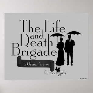 Póster Chicas Gilmore Brigada de Vida y Muerte