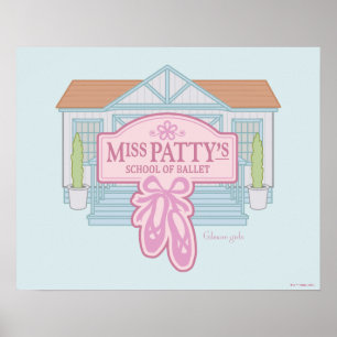 Póster Chicas Gilmore   Escuela de ballet de Miss Patty