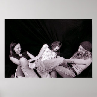 Póster Chicas haciendo cosquillas