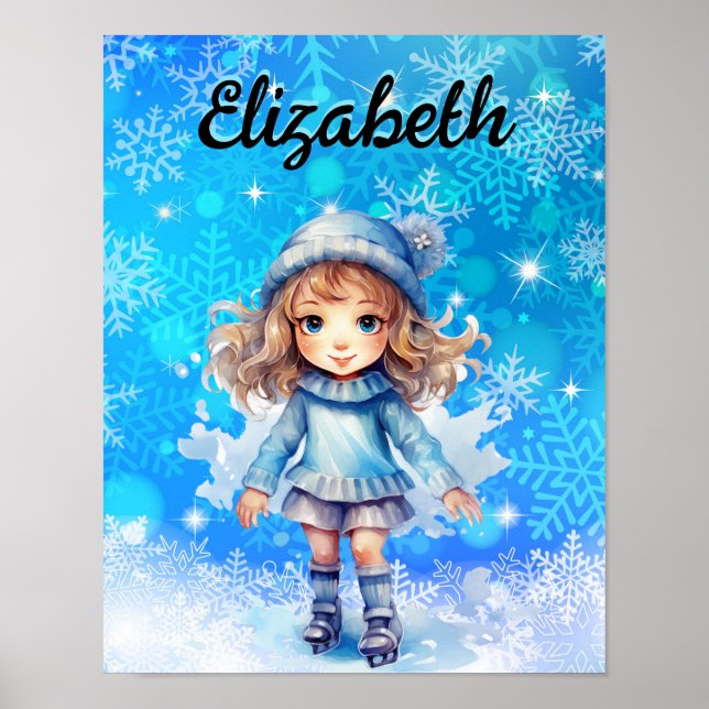Póster Chicas Hielo Hielo Hielo Hielo Hielo Hielo Hielo H (Frente)