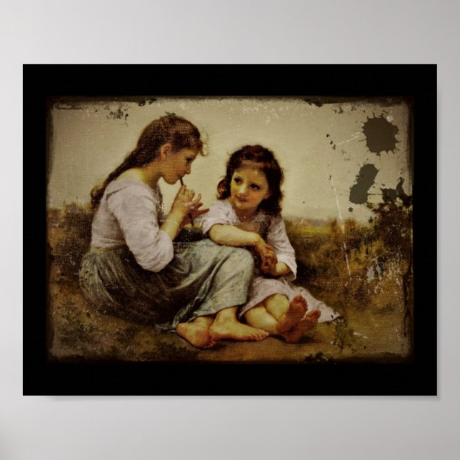 Póster Chicas irlandeses de penny Whistle (Frente)