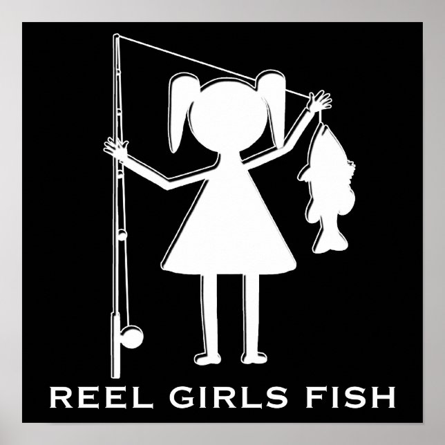 PÓSTER CHICAS REEL PESCADO - POSTER (Frente)