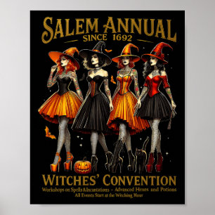 Póster Chicas Salem Anualmente Desde La Convención De Las