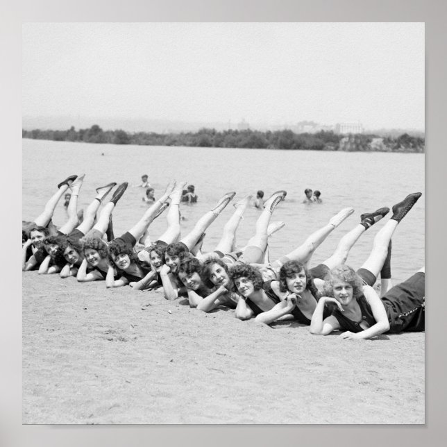 Póster Chicas Sunshine, 1923 (Frente)