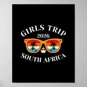 Póster Chicas Viaje 2026 Sudáfrica Spring Break 2026 Cruc