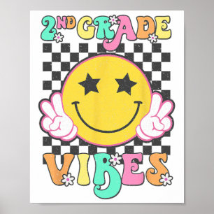 Póster Chicas Vibraciones De 2do Grado Sonrisa Cara De Re