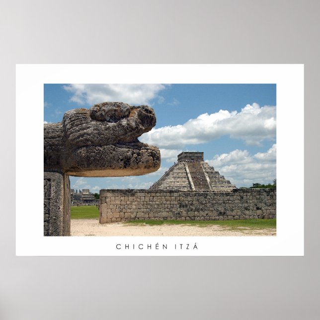 Póster Chichén Itzá (Frente)