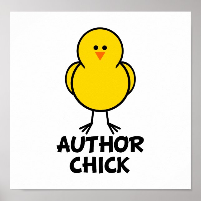 Póster Chick autor (Frente)