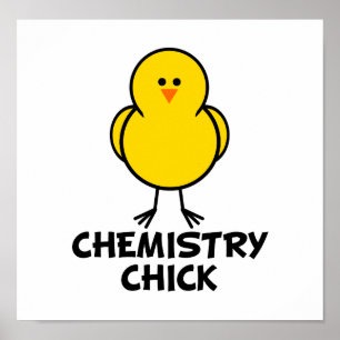 Póster Chick de Química