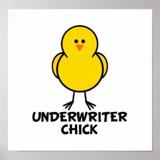 Póster Chick de Underwriter