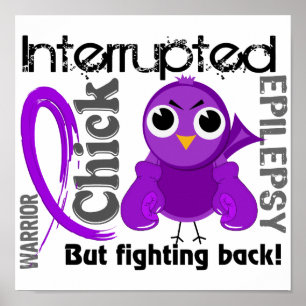 Póster Chick interrumpió 3 Epilepsia