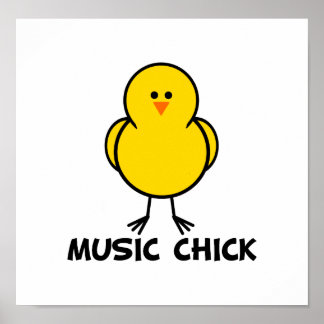 Póster Chick musical