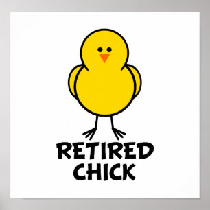 Póster Chick retirado