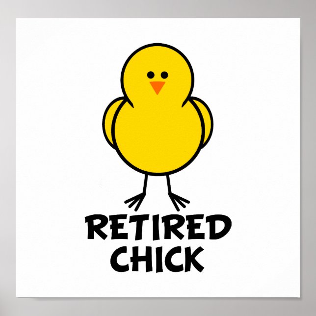 Póster Chick retirado (Frente)