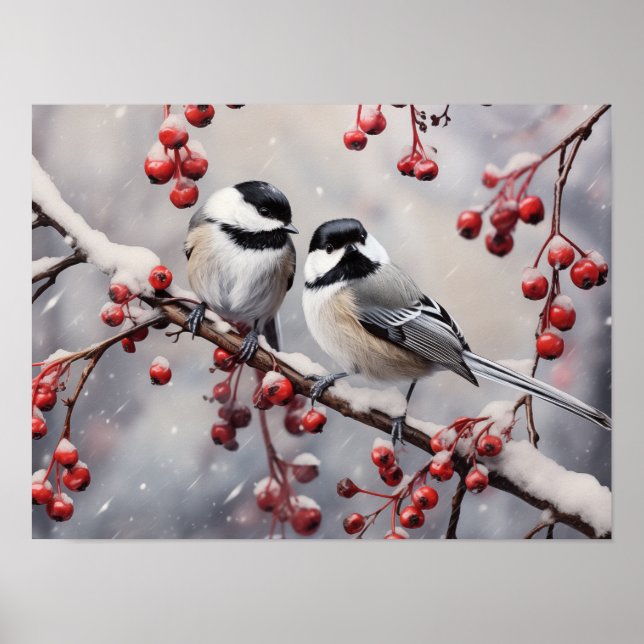 Póster Chickadees (Frente)