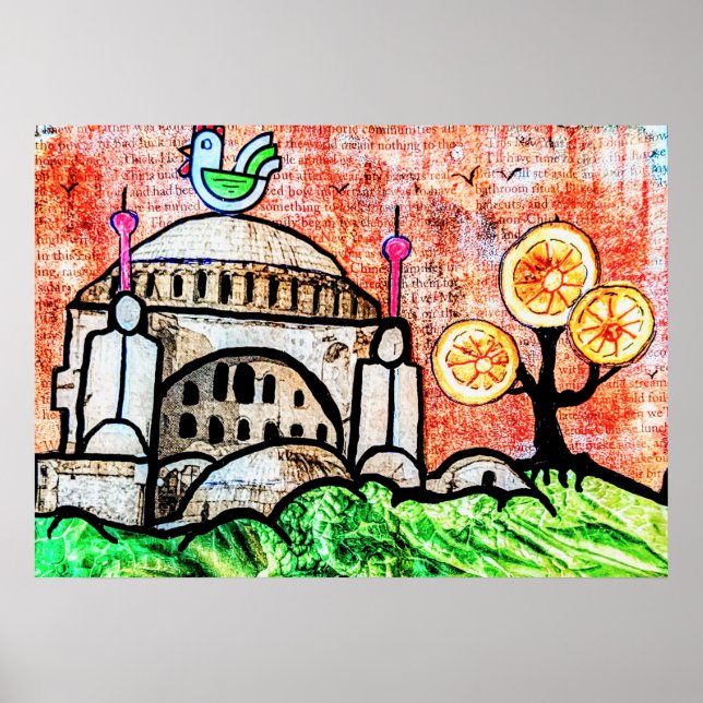 Póster Chicken Church (Frente)