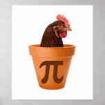 Póster Chicken Pot Pi (and I don't care)<br><div class="desc">..and I don't care.  Know your nursery rhymes.  More politically correct than Jimmy Cracking Corn.</div>