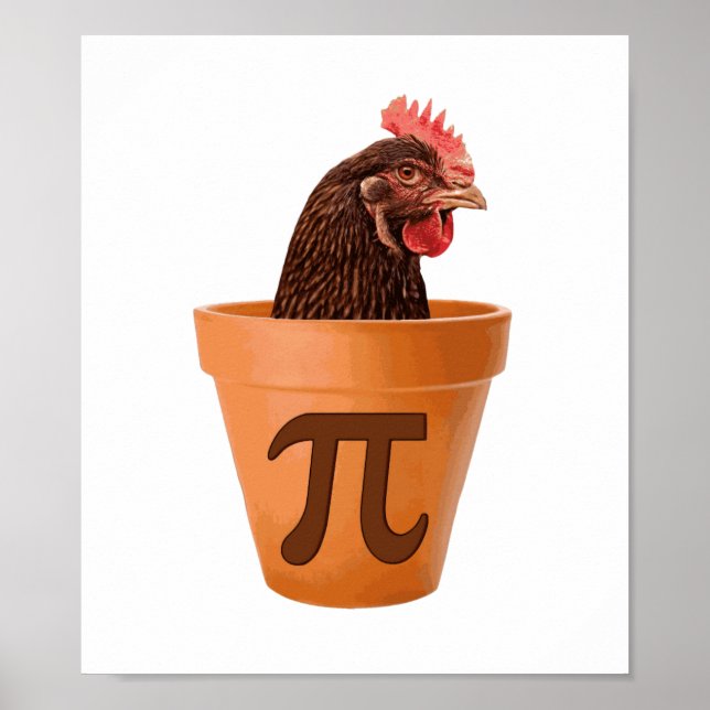 Póster Chicken Pot Pi (y no me importa) (Frente)