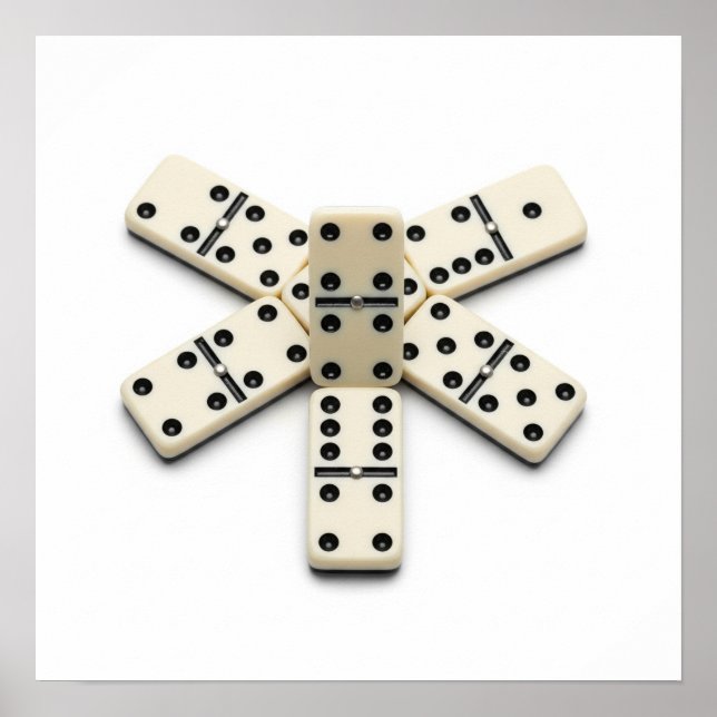 Póster Chickenfoot Dominoes (Frente)