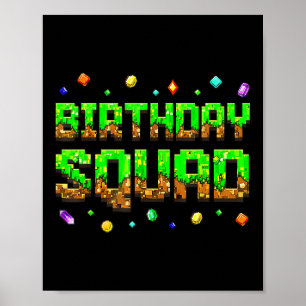 Póster Chico Cumpleañero Niño Cumpleaños Equipo Jugador P