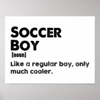Chico de fútbol divertida definición de diccionari