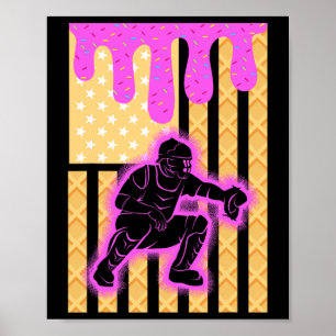 Póster Chicos Bysebyll Drip Goteo De Helado Bysebyll Ame