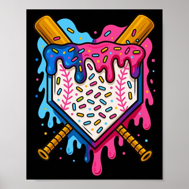 Póster Chicos Bysebyll Helado Goteo Bysebyll  (Frente)