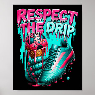 Póster Chicos del goteo de fútbol Helado Goteo Juventud R