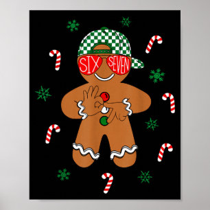 Póster Chicos Hombres Navidad 6 7 Pan de Jengibre Diverti